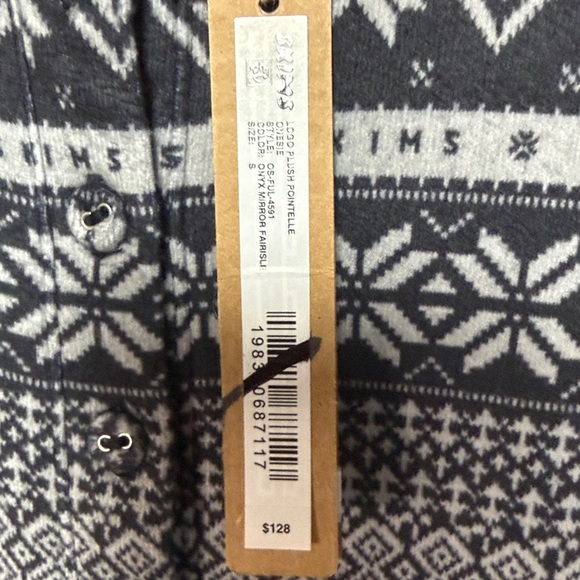 SKIMS One Piece Sleepwear Logo Onesie Black White NWT - Picture 5 of 8